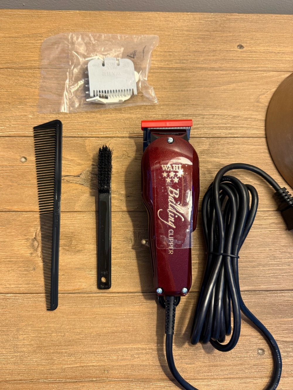 Wahl Professional V5000 Balding Clipper Burgundy - Picture 9 of 11